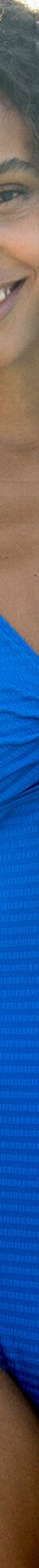 Maillot de bain 1 pièce décolleté drapé Ampoza (bleu) Maillot de bain 1 pièce décolleté drapé Ampoza (bleu)